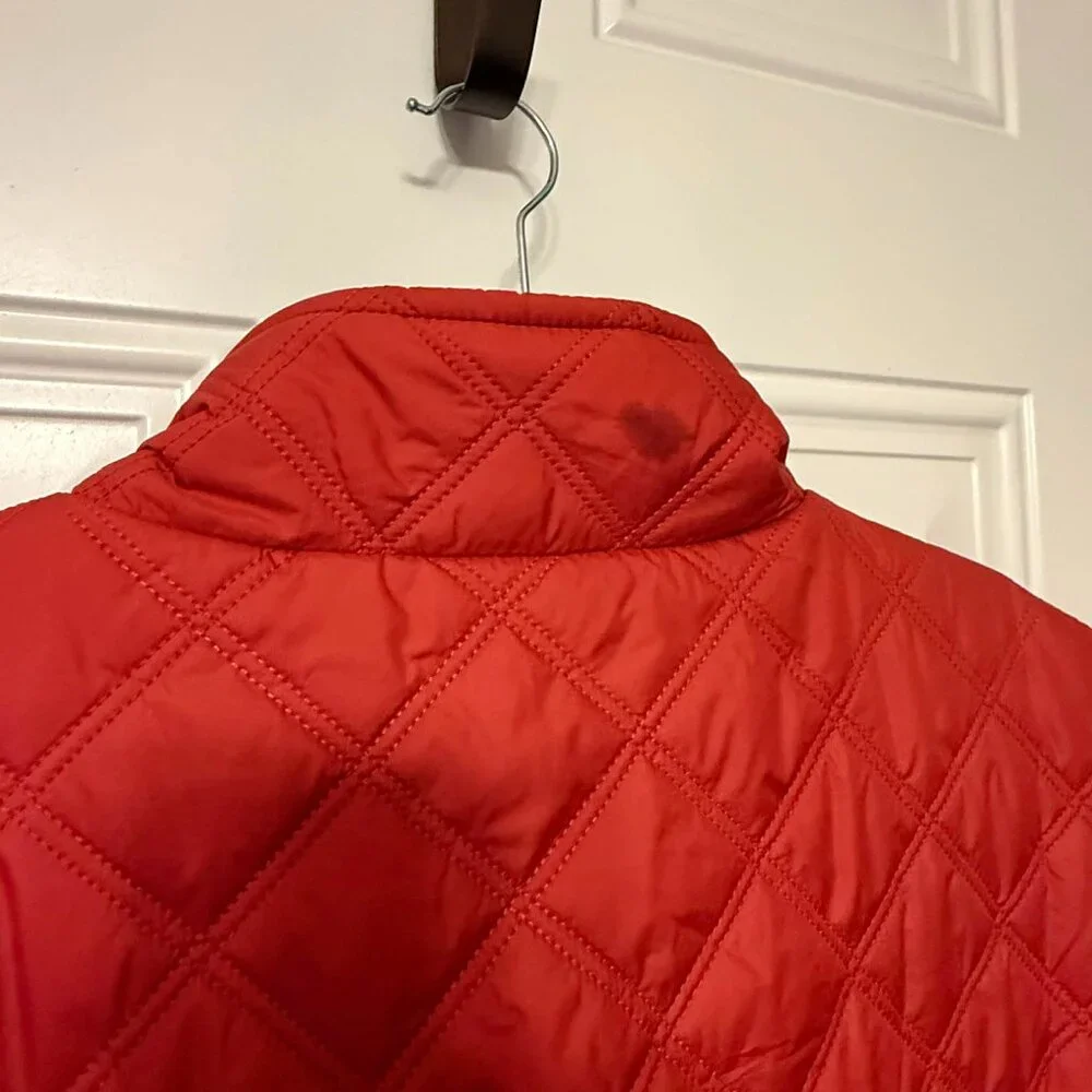 Brooks Brothers Big Tall Paddock Diamond Quilted Vest Red - Picture 4 of 8